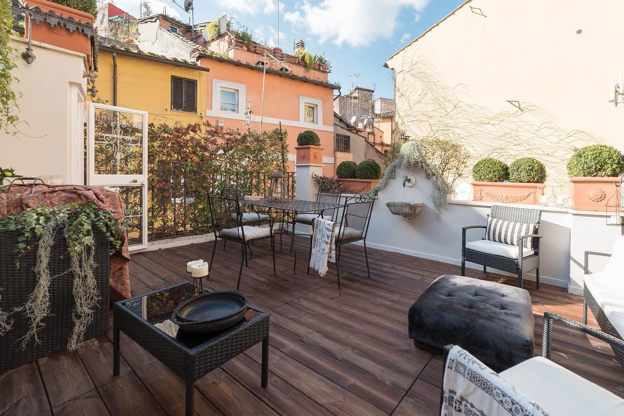 Apartament Loft&Terrace - Elevated Elegance At Navona Rzym Zewnętrze zdjęcie
